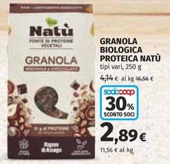 Asiago - Granola Biologica Proteica