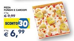 Pizza Funghi E Carciofi