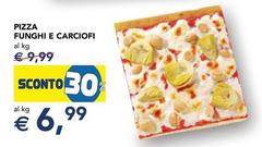 Pizza Funghi E Carciofi