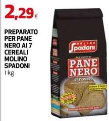 Molino spadoni - Preparato Per Pane Nero Ai 7 Cereali Molino