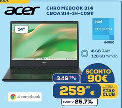 Acer - Chromebook 314 CBOA314-1H-C09T