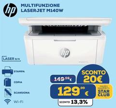 HP - Multifunzione Laserjet M140W