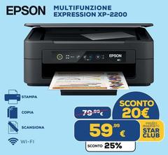 Epson - Multifunzione Expression Xp-2200