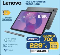 Lenovo - Tab ZAFR1016SE TB336-1016