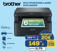 Brother - Multifunzione Laser DCPLF1640W
