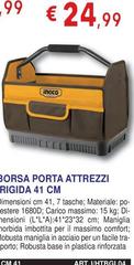 Facile - Borsa Porta Attrezzi Rigida 41 Cm