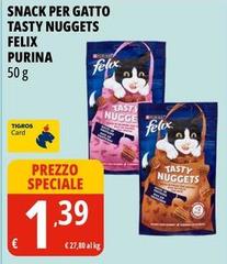 Purina - Snack Per Gatto Tasty Nuggets Felix