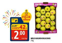 Mele Golden Delicious