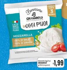 Granarolo - Mozzarella Oggi Puoi