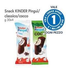 Kinder - Snack Pingui/Classico/Cocco