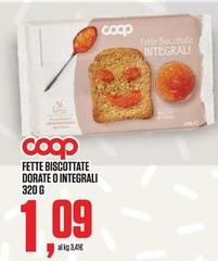 Coop - Fette Biscottate Dorate O Integrali