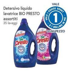 Bio Presto - Detersivo Liquido Lavatrice