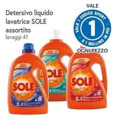 Sole - Detersivo Liquido Lavatrice