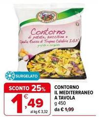 Contorno -  Il Mediterraneo A Tavola