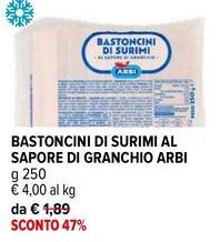 Arbi - Bastoncini Di Surimi Al Sapore Di Granchio