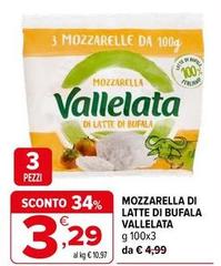 Vallelata - Mozzarella Di Latte Di Bufala