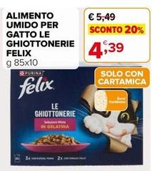Purina - Alimento Umido Per Gatto Le Ghiottonerie Felix