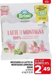 Brimi - Mozzarella Latte Di Montagna Armonia