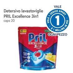 Pril - Detersivo Lavastoviglie Excellence 3in 1