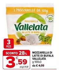 Vallelata - Mozzarella Di Latte Di Bufala