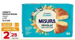 Misura - Cornetti Privolat