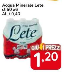 Lete - Acqua Minerale