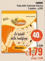Fabbri - Piada Della Tradizione Classica