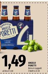 Angelo poretti - Birra 4 Luppoli 3 Bott X Cl 33