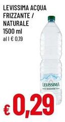 Levissima - Acqua Frizzante/ Naturale