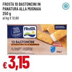 Frosta - 10 Bastoncini In Panatura Alla Mugnaia