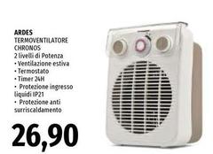 Ardes - Termoventilatore Chronos