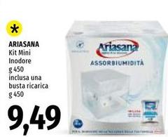 Ariasana - Kit Mini Inodore Inclusa Una Busta Ricarica