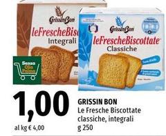 Grissin bon - Le Fresche Biscottate Classiche