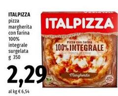 Italpizza - Pizza Margherita Con Farina 100% Integrale Surgelata