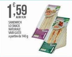 Lo Snack Naturale - Sandwich 
