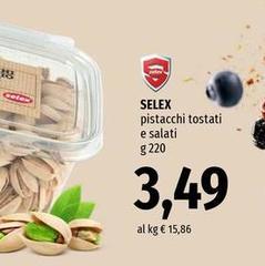 Selex - Pistacchi Tostati E Salati