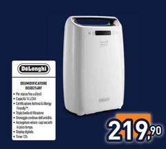 De Longhi - Deumidificatore DEXD214RF