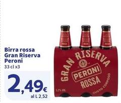 Peroni - Birra Rossa Gran Riserva