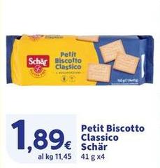 Schar - Petit Biscotto Classico