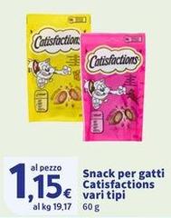 Catisfaction - Snack Per Gatti s