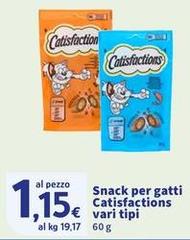 Catisfaction - Snack Per Gatti s