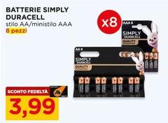 Duracell - Batterie Simply