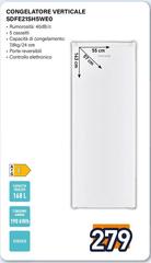 Electroline - Congelatore Verticale SDFE21SH5WE0