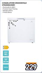 Electroline - Congelatore Orizzontale CFE200SH4WE1