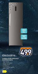 Electroline - Congelatore Verticale FDATHFZ273NFIX