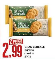 Gran cereale - Biscotto Classico