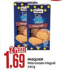 Pasquier - Fette Tostate Integrali