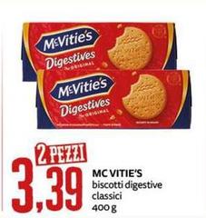 Mc vitie's - Biscotti Digestives Classici