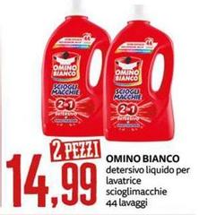 Omino Bianco - Detersivo Liquido Per Lavatrice Scioglimacchie