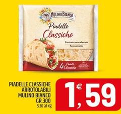 Mulino Bianco - Piadelle Classiche Arrotolabili